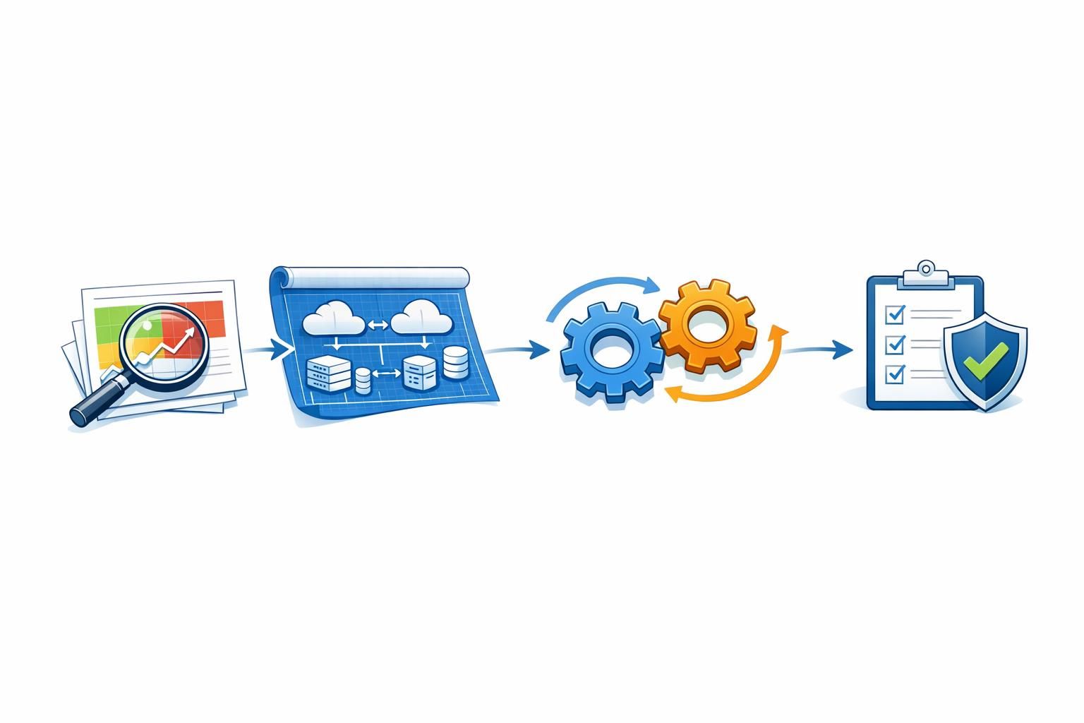 Etapas de implementação de Disaster Recovery na nuvem